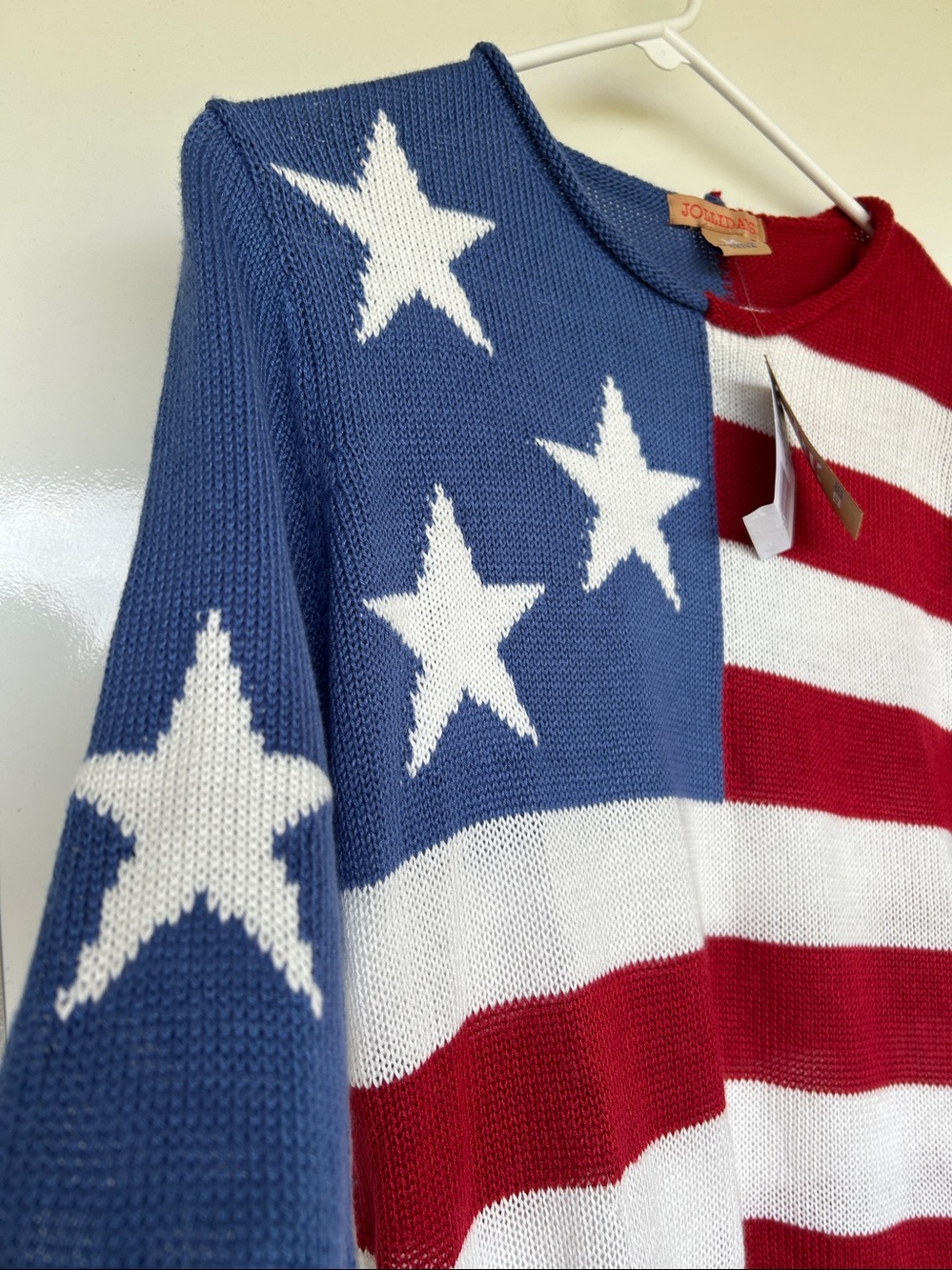 Patriotic lightweight sweater - Picture 4 of 5
